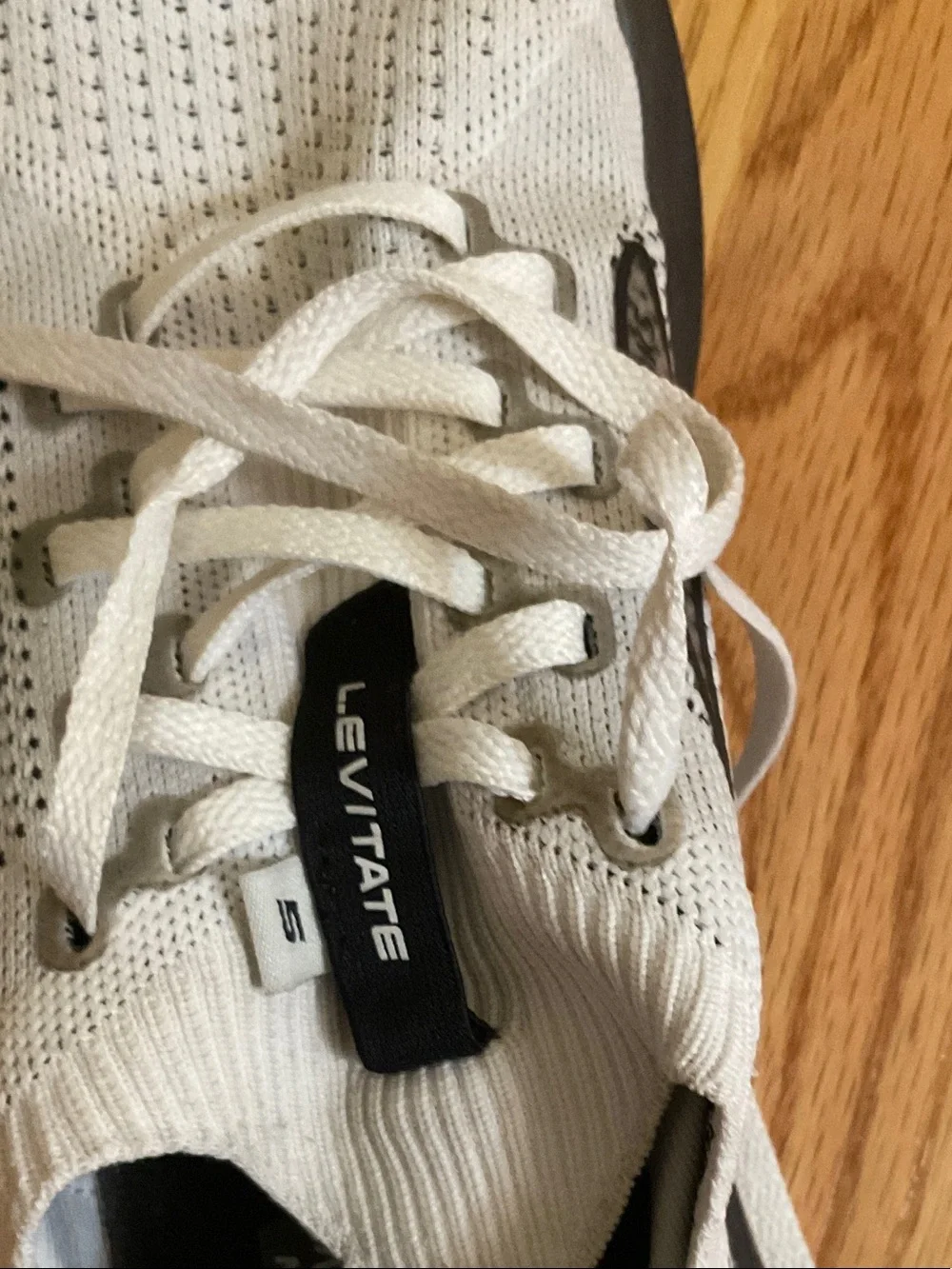 Brooks White and Black Athletic Running Shoes